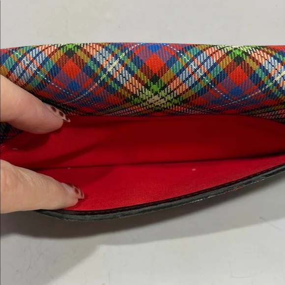 Vivienne Westwood Multicolor Plaid Wallet - Picture 6 of 7